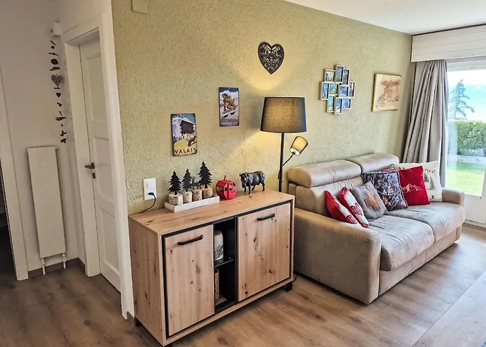 Les Essampilles 25 By Interhome Apartament Crans-Montana